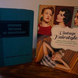 Bundle of Vintage Hair books